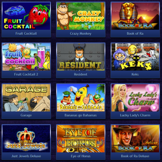 игровой клуб онлайн казино