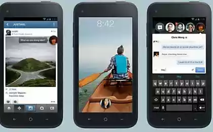 Новый HTC First с оболочкой Facebook Home