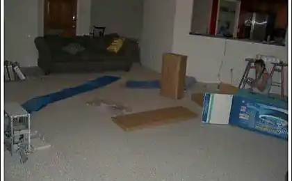 Pool directly in the apartment