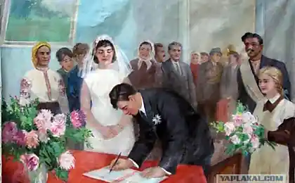 Свадьба в рисунках