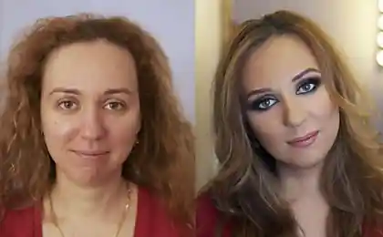 Чудеса make-up: до и после