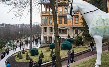 Фото зайнятого проживання Януковича - Межигіря