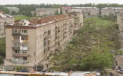 Ураган в Краснозаводске
