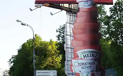 «Натуральная» наружка для Heinz