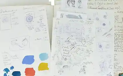 Found a map of Middle Earth of Tolkien's notes