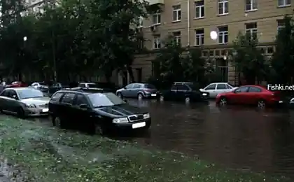 Ливень в Москве