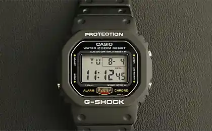 Вибухобезпечний тест Casio G-Shock