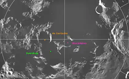 NASA will use reflectors for charging equipment in the craters