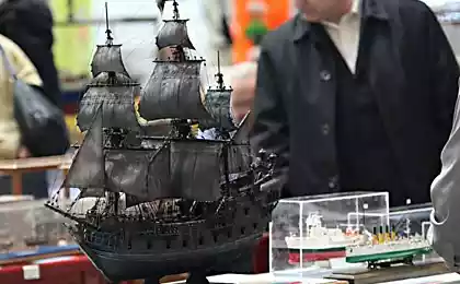 Модели судов на выстывке «Moscow Hobby Expo 2014»