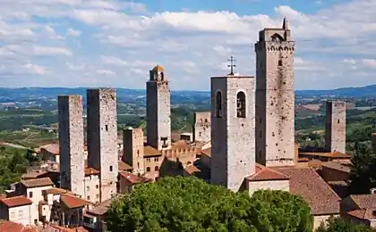 San Gimignano мальовниче місто Тускани