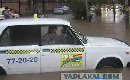 Ливень в Астрахани