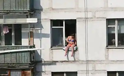 Жарко! Что делать? (2 фото)
