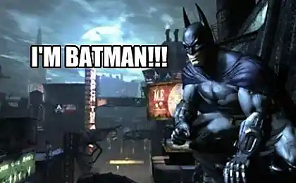 This is me playing Batman