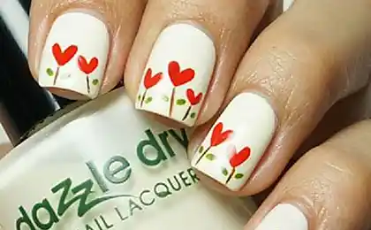 20 ideas for manicure special Valentine's day. Options for all tastes!