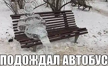 Кто говорил, что зима какая-то неправильная?