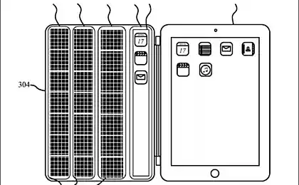 Чохли для IPad можуть отримати дисплей і сонячні панелі