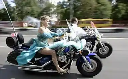 Нетрадиционные свадьбы (43 фотографии)