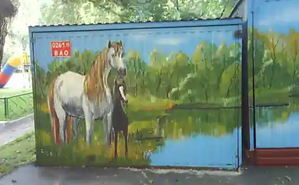 Аэрография ракушек