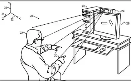 Apple патентует управление жестами