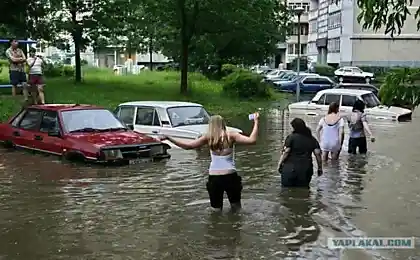 В Обнинске меняют авто на лодки