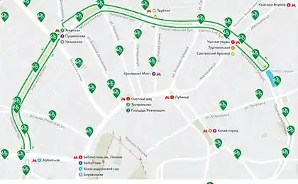 Перші реальні велосипедні смуги в Москві!
