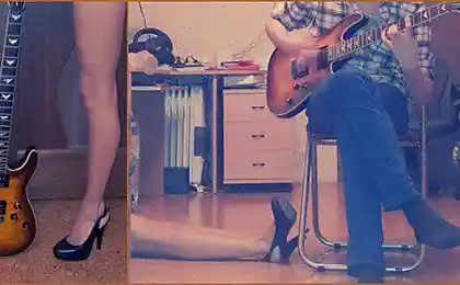 Нашла куда ноги ставить!