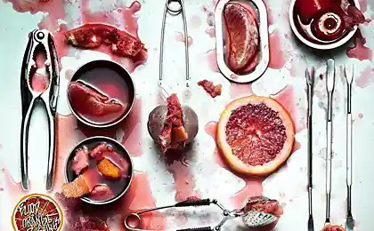 Разделка грейпфрута