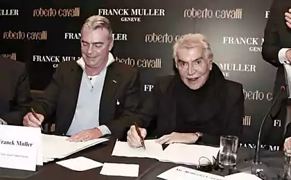 Franck Muller  для Roberto Cavalli