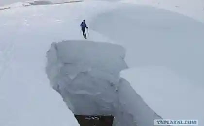"Кусочки" снега