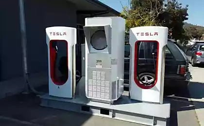 Зарядные станции Tesla Supercharger V3 превзойдут по мощности текущее поколение минимум в 3 раза