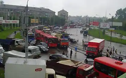 Казань перетворився в Венецію (56 фото)