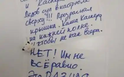 13 Веселых Записок На Холодильниках, Которые Диктуют Как Жить