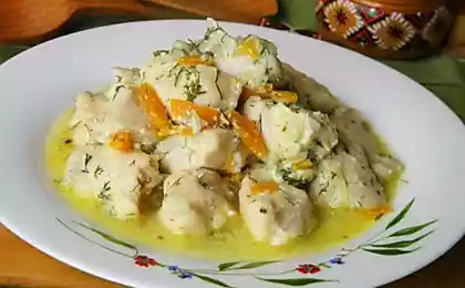 Рецепт куриной грудки в сливках на сковороде