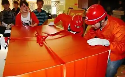 Необычное свадебное предложение