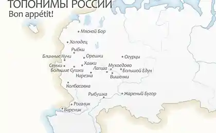 Топонимы России