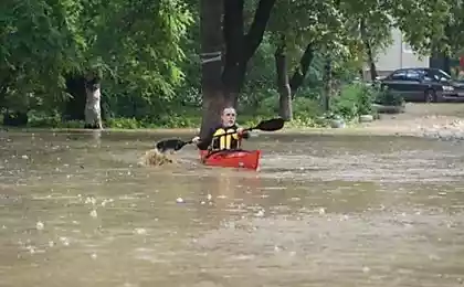 Владивосток временно превратился в Венецию