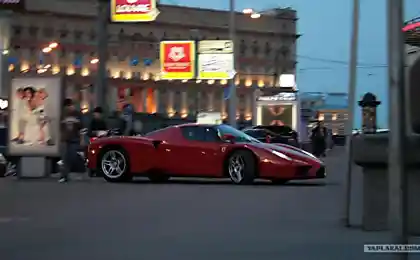 Суперкари на дорогах Москви