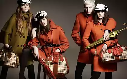 Кампания Burberry осень-зима 2011/12