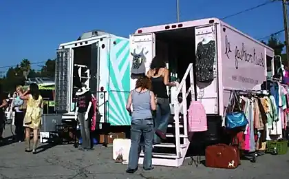 Las elegantes boutiques en las ruedas": el nuevo comercial de la tendencia