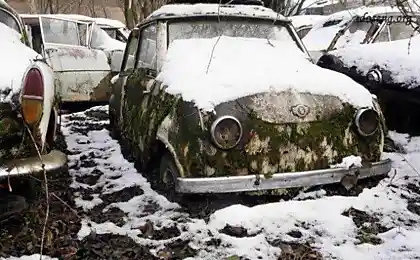 Швейцарская авто свалка
