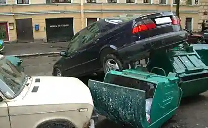 Неудачные примеры парковки