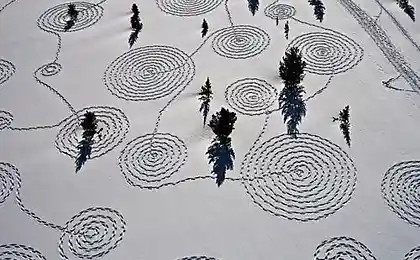Снежные рисунки