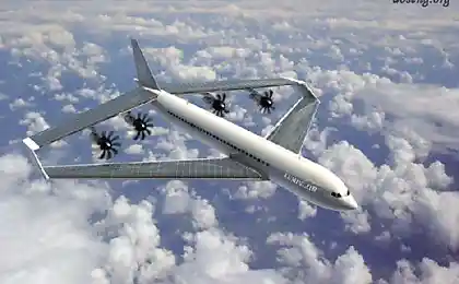 Самолеты будущего (по мнению NASA) (14 фотографий)