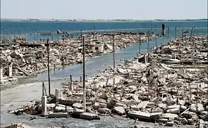Epecuen - город призрак (33 фотографии)