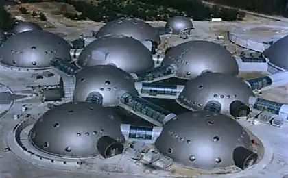 Futuristic space colony?