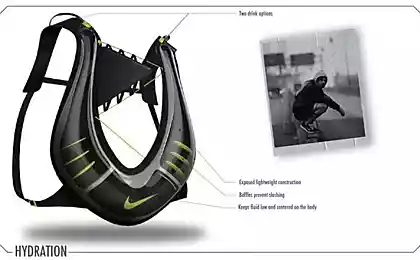 Самая удобная фляга для бегунов Nike Hydration Pack