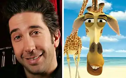 15 Disney characters, which were copied from Hollywood actors