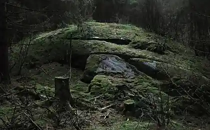 Здесь был человек