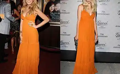 Star, lit up in the same clothes (76 photos)