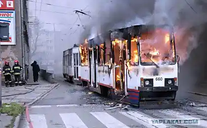 Не удар в трамваї.